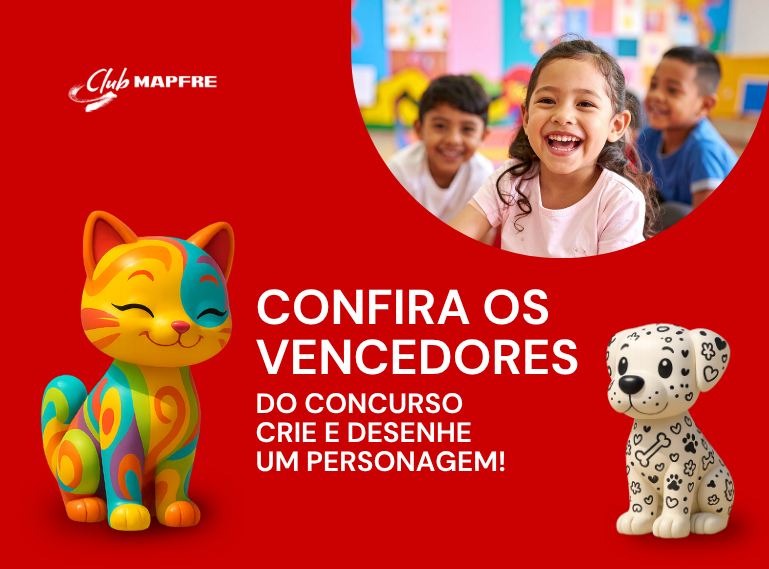 O Club MAPFRE apoia a criatividade infantil no concurso “Crie e Desenhe um Personagem”, em parceria com o projeto Art for Pets. O Club MAPFRE apoia a criatividade infantil no concurso “Crie e Desenhe um Personagem”, em parceria com o projeto Art for Pets.