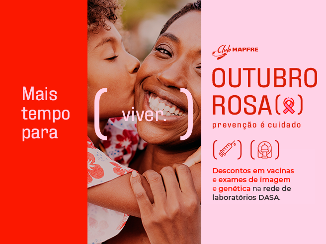 🎀 Outubro Rosa: cuide-se com as vantagens do Club MAPFRE 🎀 Outubro Rosa: cuide-se com as vantagens do Club MAPFRE