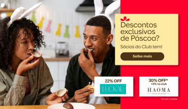 Benefícios de até 35%off na Páscoa do Club Mapfre.