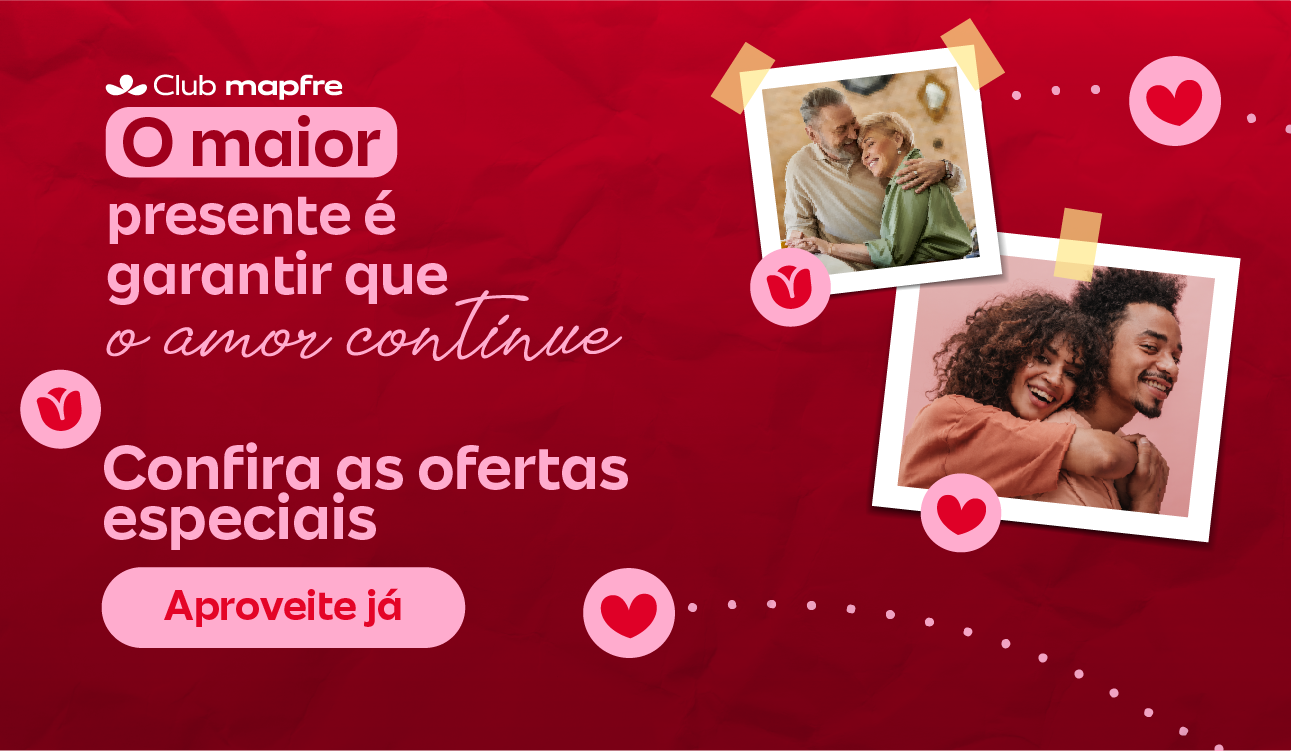 Dia dos Namorados: ofertas exclusivas no Club Mapfre para comemorar com estilo! Dia dos Namorados: ofertas exclusivas no Club Mapfre para comemorar com estilo!