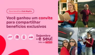 🎁Você ganhou um convite especial para compartilhar o Club Mapfre